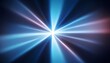 Star rays art abstract supernova burst blue background, AI generated