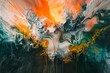 Abstract Chaos: Dynamic Painting Inspired by the Theory of Chaos