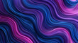 Vibrant digital illustration with smooth waves in blue and purple hues for modern designs