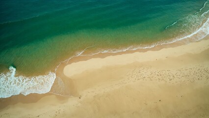 Wall Mural - waves on the beach