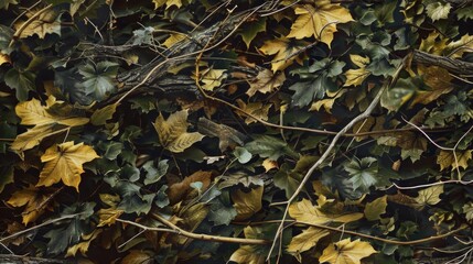 Detailed view of leaves on a tree, perfect for nature backgrounds