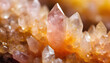 Vibrant Quartz: Abstract Background of Nature's Gemstone Splendor