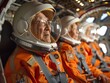 A squad of senior citizens, taking their lifelong dream of space travel on a retirement mission