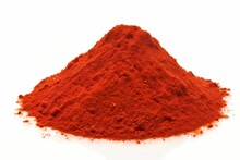 Chili Powder Isolated On Solid White Background