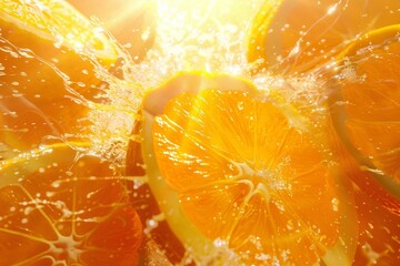 Interpreting Vitamin C as the Sun's Glow Radiating rays of nourishment and vitality to the body and spirit.