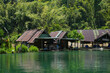 Tradition Thailand Dorf am Wasser