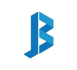 Wall Mural - BB letter logo design vector