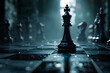 Midnight Tactical Chess Navigating Obsidian Deception Under the Cloak of Darkness