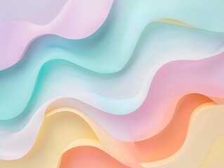 Wall Mural - Modern pastel color background, cute backdrop