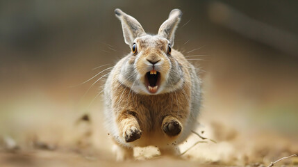 Angry bunny.