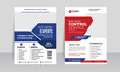 © Khanindra - pest control flyer leaflet template with promotional business poster design illustrator.