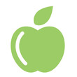 Green Vegan Heart Concept logo