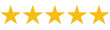  5 stars icon. Five star rating icon. Vector icon set. Feedback of user symbol. Review quality. Button click. 