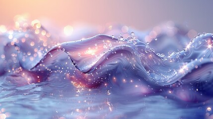 Fototapete - This transparent light effect is ideal for designing washing powders, soaps, shampoos, and liquid detergents.