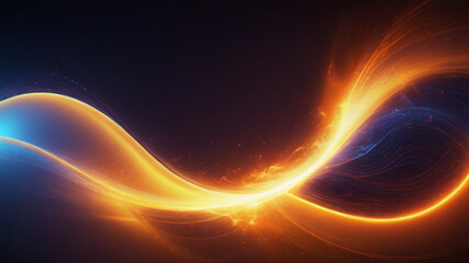  Technology particle abstract background