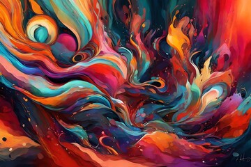 Wall Mural - abstract background