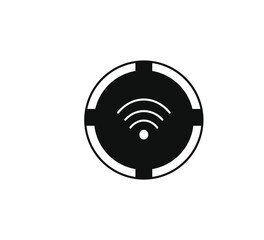 wifi signal vector type icon