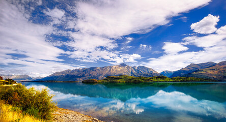 Sticker - Waterscape landscape Aotearoa, New Zealand