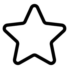 Wall Mural - star icon