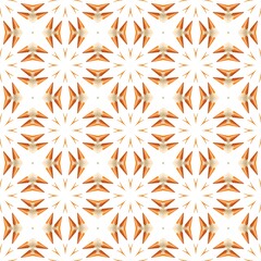 Wall Mural - orange and white abstract geometric design background with a pattern in the middle