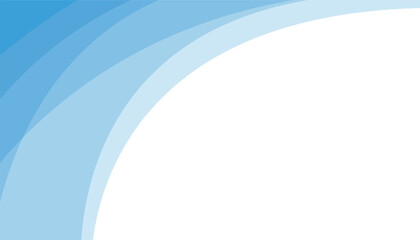 Aufkleber - Abstract light vector background, Abstract blue wavy with curved lines background