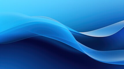 Wall Mural - Abstract blue gradient. Blue background. Technology