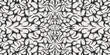 Gothic Cyber Sigilism Pattern Ornament Vector Design. Neo Tribal Tattoo Decoration Background.