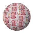 Chinese renminbi (yuan) banknotes close-up