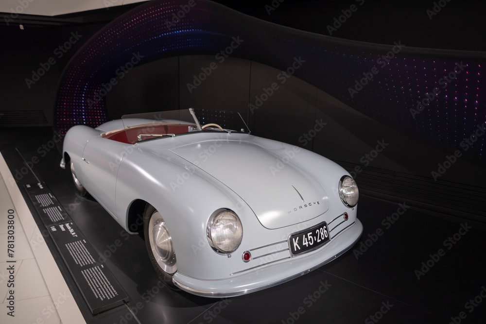 iconic vintage Porsche 356 Nr. 1 Roadster, classic example automotive ...