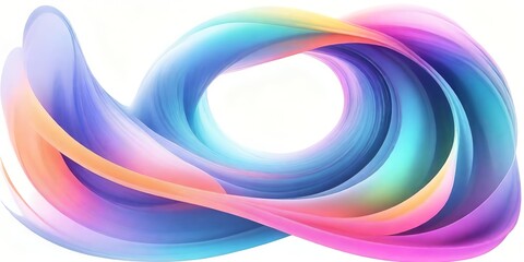 Wall Mural - Abstract colorful background with smoke. Generated with AI