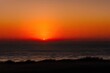Beautiful red sunset