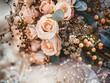 warms colors Wedding details , modern backdrop for wedding