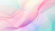Abstract background with soft pastel waves gradient colors