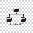 plurality icon , business icon vector