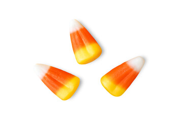 pieces of candy corn