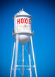 Hoxie Kansas town signage