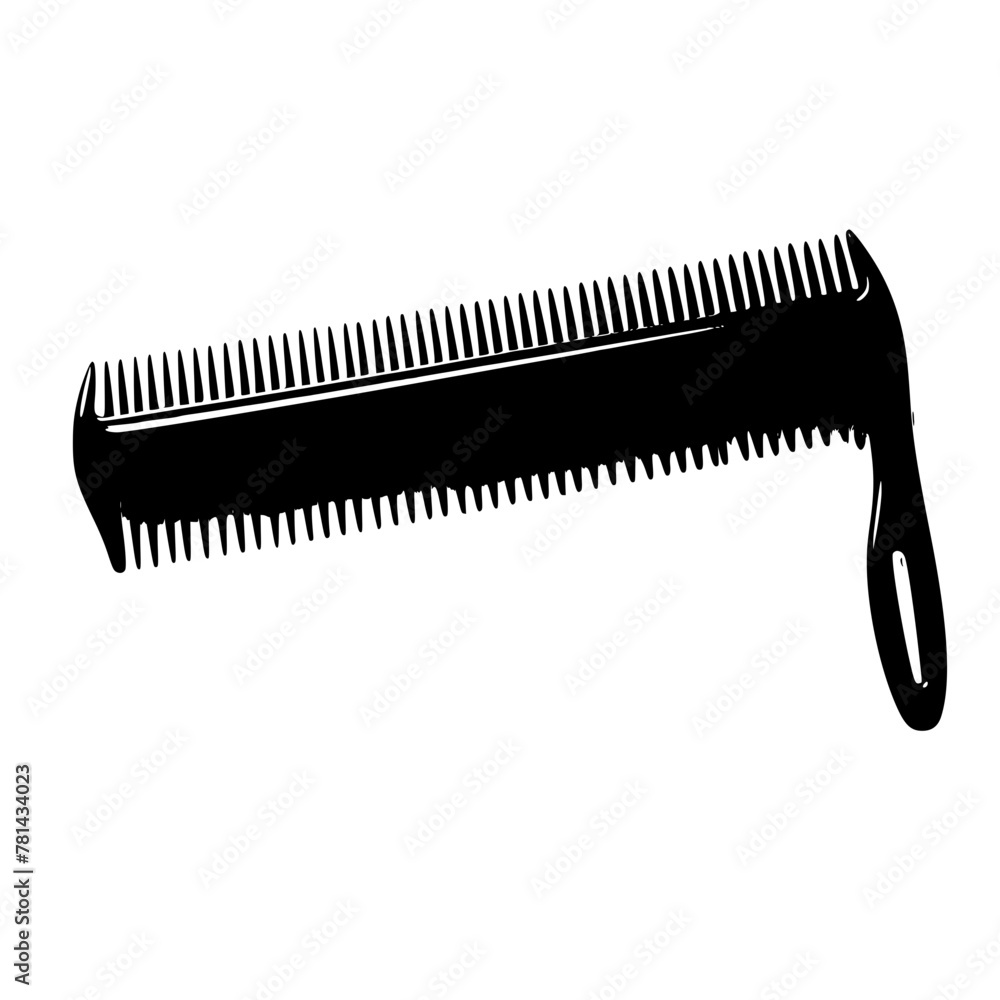 Vetor Hair Comb SVG Bundle, SVG files for Cricut, Hairdresser Tools Svg ...