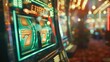 A Vibrant Casino Slot Machine