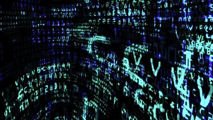 Digital data in distorted in cyberspace