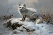 Arctic Fox Blizzard