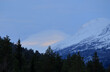 Winter mountains near Bjorli, Norway.