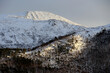 Winter mountains near Gamlem (More og Romsdal, Norway).