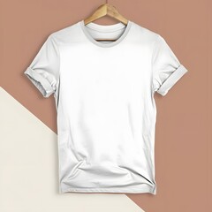 Wall Mural - Fresh blank tshirt mockup product