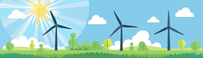  A minimalist representation of a renewable energy