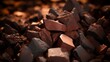 Closeup photograph of raw iron ore extracted from iron mine