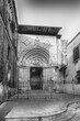 Gothic-Catalan portal of San Giorgio Vecchio Church, Ragusa, Italy