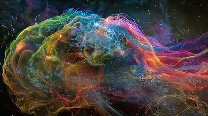 Wall Mural - background with space