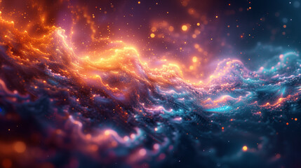 nebula space of space