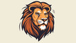 Lion artwork design for usable logo icon tattoo and