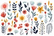 Colorful Floral Pattern Illustration